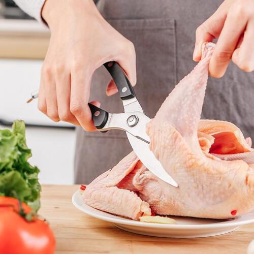 Scissors Kitchen Accessories Gadgets For Chicken Bone Fish Cutter Shears Eco Friendly Cooking Tools 255mm(10")