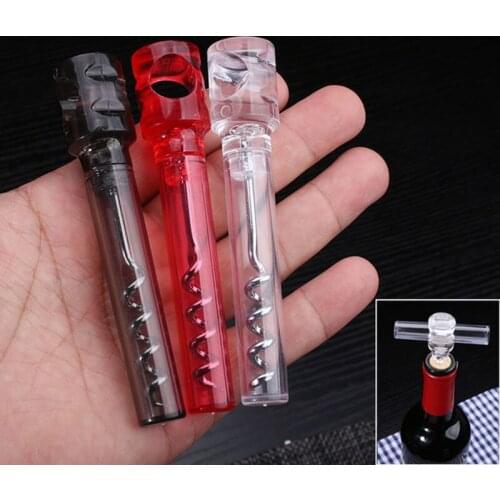 100pcs Corkscrew Opener Red Wine Opener Portable Pen Holder Bottle Opener Kitchen Accessories Wine Corkscrew Bar Gadgets NO363