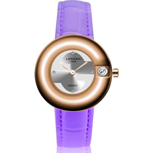 Explosion Simple Ms. Quartz Watch Fashion Waterproof Casual Leather Wild Female Watch Alloy Women Watches