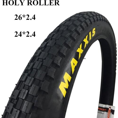 MAXXIS Holy Roller bicycle tire 26 26*2.4 24*2.4 ultralight BMX street bike tires chocolate tread climbing tyres biketrial