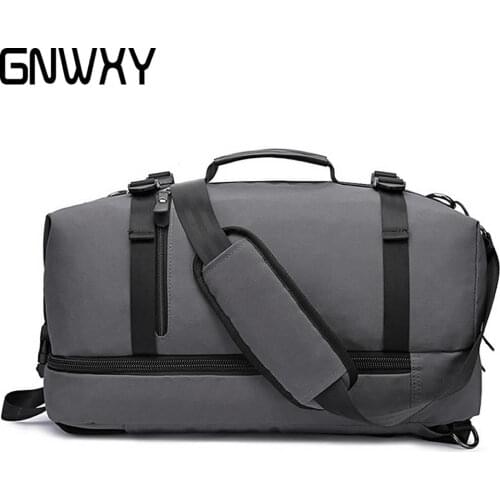 GNWXY Waterproof Quality Travel Bag Men Business Overnight Luggage Bag Outing Multi-purpose Large Crossbody Bag Dripshipping