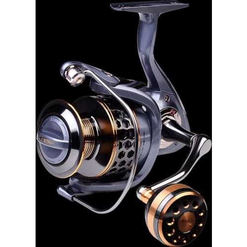 WALK FISH Fishing Reel Spinning Reel Metal Spool 2000-7000 Series Saltwater Reel 11-21KG Max Drag Fishing Reel Accessories