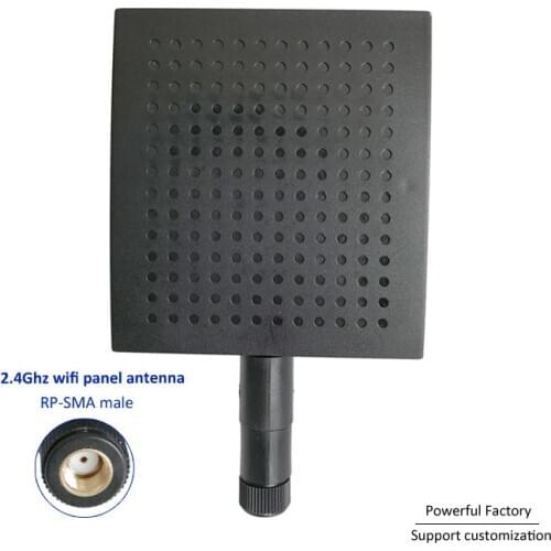 RP-SMA male 2.4Ghz 12dbi indoor wireless antenna 2400-2500Mhz wifi panel antenna1PCS