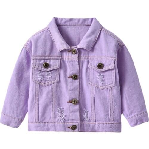 YIzhongxiaoyao Denim Jackets For Girls