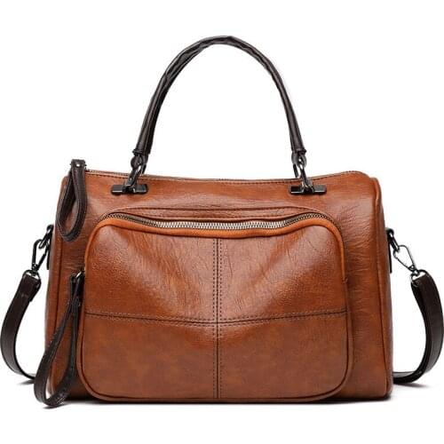 Totes Bags Women Large Capacity Handbags For Women 2021 PU Shoulder Messenger Bag Female Fashion Daily Totes Lady Elegant Bags