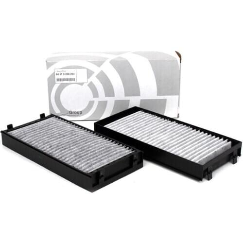 64119248294 2Pcs Cabin Air Filter For BMW E70 X5 E71 X6 F01 F02 F07 F10 Activated Carbon ABS original 64319945586