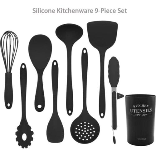 Non-Stick Spatula Spoon Kitchen Utensils Storage Box Silicone Kitchenware Cooking Utensils Set Heat Resistant Cooking Tool Sets