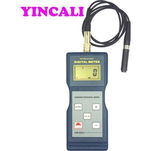 Fast Shipping Coating Thickness Gauge Meter CM-8823 NF Type Eddy Current Thickness Measuring Equipment Range 0~1000um/0~40mil