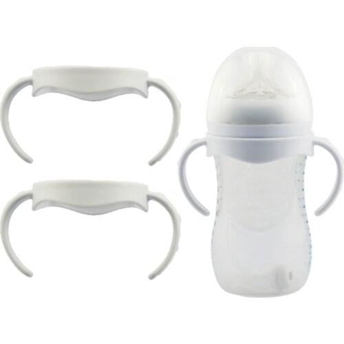 Baby Accessories Hand Shank For Feeder Bottle Grip Handle For Avent Natural Wide Mouth PP Glass Baby Feeding Bottles Bottle Grip