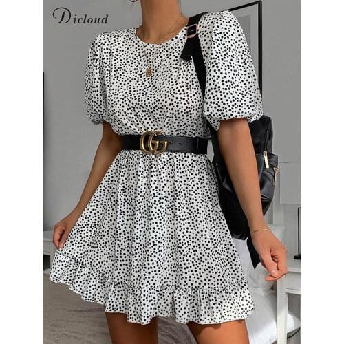 DICLOUD Summer Dresses With Sleeves