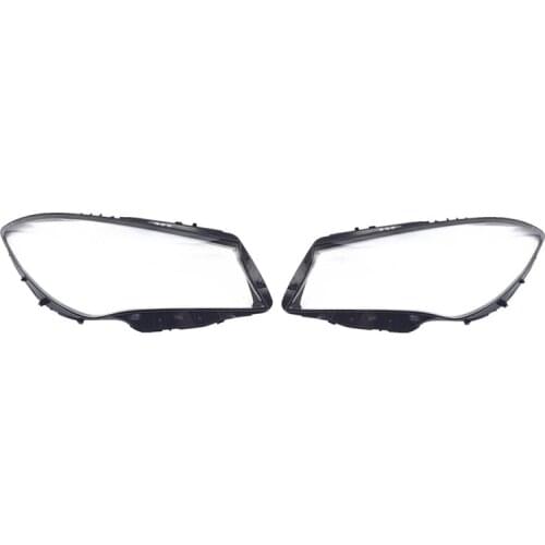 For Mercedes-Benz W117 CLA180 200 220 260 2017-2019 Headlight Lens Cover Transparent Lampshade Glass Shell