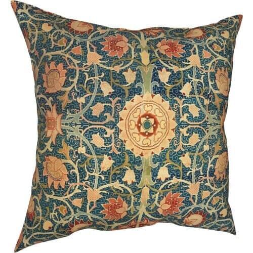 Holland Park William Morris Carpet Pillow Case Home Decorative Cushion Cover Throw Pillow for Home Double-sided Printing