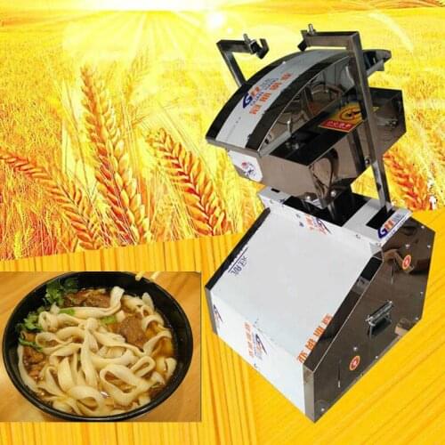 Commercial multi functional household stainless steel double cutting noodle machine small commercial noodle machine