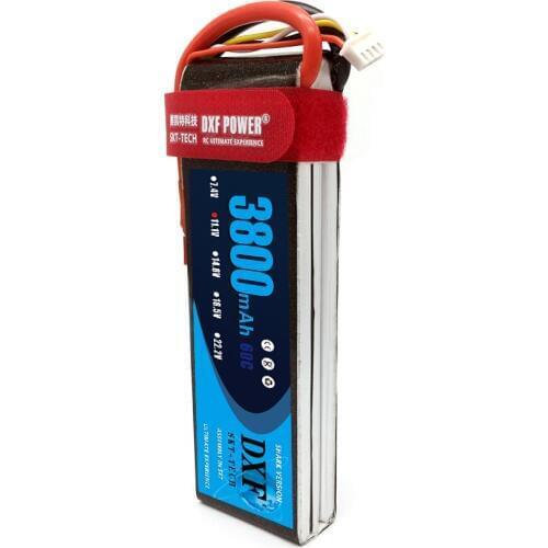 DXF Lipo Battery 3S 11.V 3800mAh 60C Max120C 3S1P For Helicopter RC Models Li-polymer Quadcopter FPV drone truck fpv