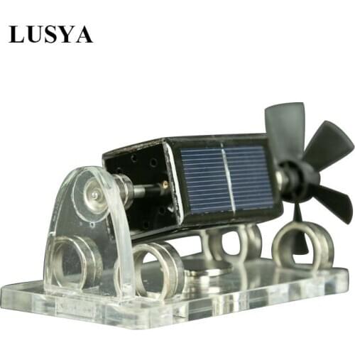 Lusya Magnetic suspension solar motor fan blade magnetic suspension decoration T0674