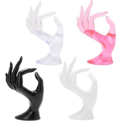 NEW Mannequin Ok Hand Finger Glove Ring Bracelet Bangle Jewelry Display Stand Holder