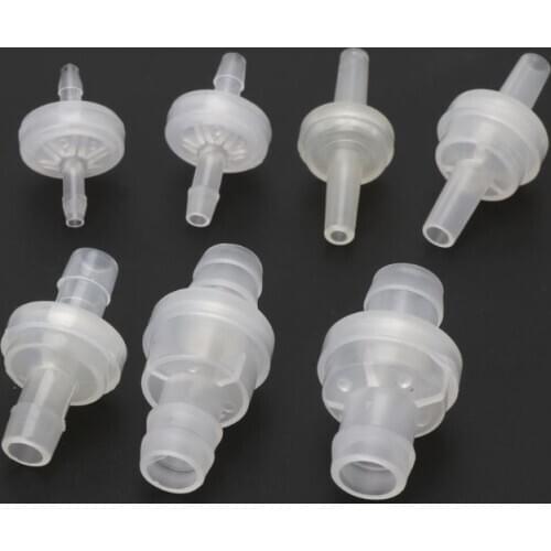 Wholesale Plastic One-Way Non-Return Water Inline Fluids Check Valves for Fuel Gas Liquid May06