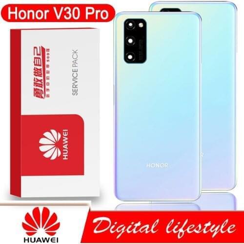 Original Back Housing Replacement for Huawei Honor V30 Pro Back Cover Battery Glass for Honor View 30 Pro Camera Lens