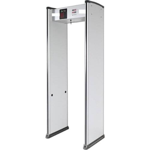 Uniqscan Plastic Um600 18 Zone Digital Door Frame Archway Walk Through Metal Detector Scanner Industrial Metal Detectors