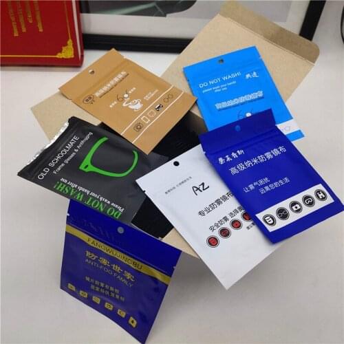 Antifogging lens cloth factory supplies microfiber cleaning and decontamination customized lens wiping cloth drops