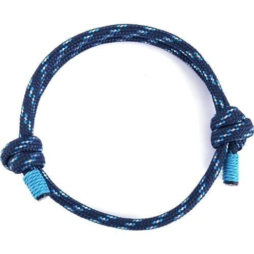 12 Colors Shoelace Style Adjustable Survival Rope Bracelet for Women Men Outdoor Sports Climbing The Mountains Jewelry Wholesale