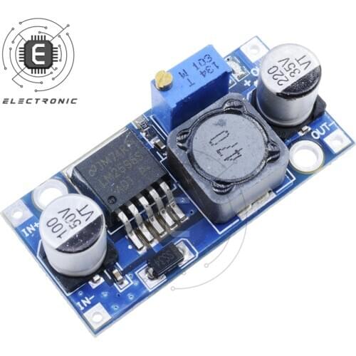 LM2596s DC-DC Step-down Power Supply Module 3A Adjustable Buck Converter Module LM2596 Voltage Regulator 30V 24V 12V 5V 3V