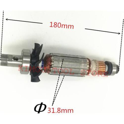 220-240V Rotor Anchor Armature for MAKITA RT0700C 515844-0 518802-5
