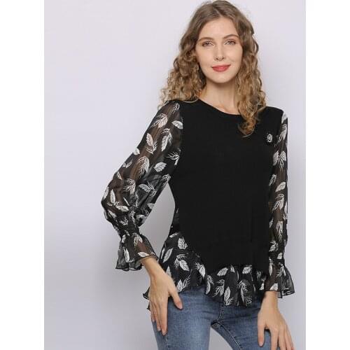 SFFZ Womens Chiffon Blouses