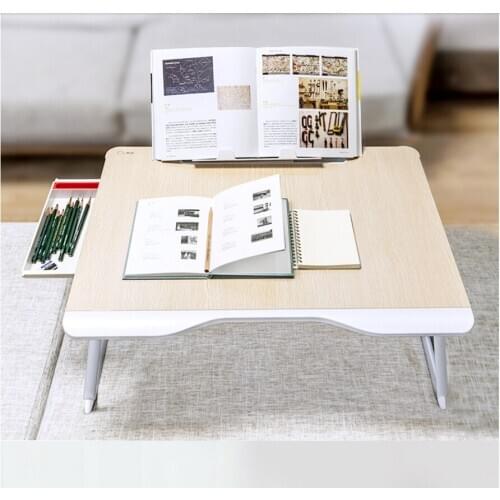 Multifunctional Computer Desk Foldable Writing Desk Telescopic Drawer Ergonomic Design Aluminum Alloy Table Legs With Handle