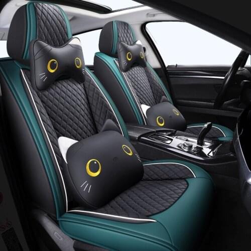 ZHOUSHENGLEE Universal Car Seat covers for Citroen all models C4-Aircross C4-PICASSO C5 C2 C4 C6 C-Elysee C-Triomphe seat covers