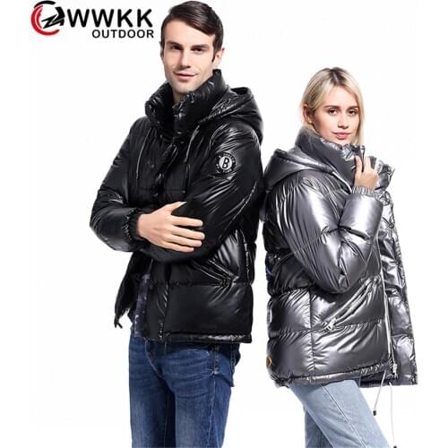 WWKK Winter New Men Warm Hiking Jackets Outdoor Sport Clothes Waterproof Coats Women Hooded Camping Trekking Skiing Male Jacket