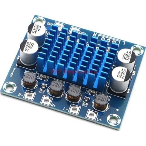 Xh-a232 Hd Digital Audio Amplifier Board Mp3 Amplification Module 12v 24v Two-channel 30w