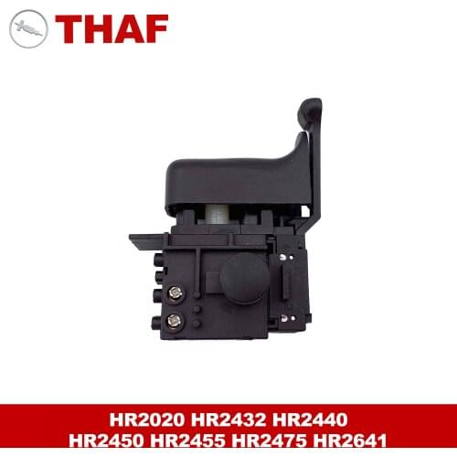 Speed Control Switch Trigger Replacement for MAKITA HR2450 HR2020 HR2432 HR2440 HR2432 HR2641 HR2475 HR2455 Series Accessories