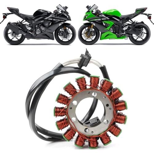 ZX6R Motorcycle Magneto Engine Stator Generator Coil For Kawasaki Ninja ZX-6R 2009 2010 2011 2012 2013 2014
