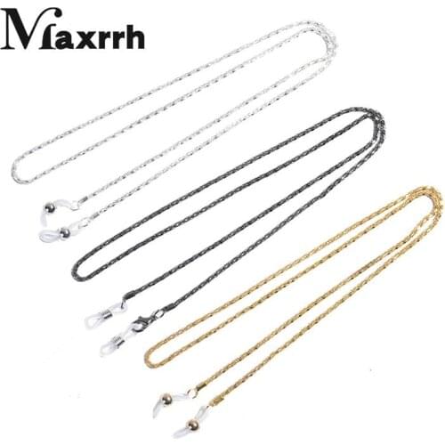 1pcs/ 3pcs Fashion Chic Womens Eyeglass Chains Sunglasses Reading Beaded Glasses Chain Eyewears Cord Holder Neck Strap Rope