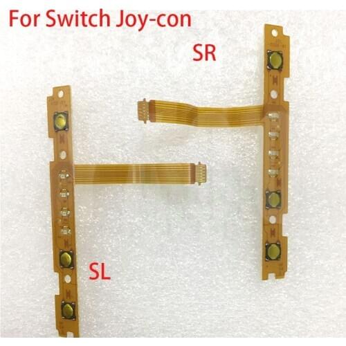 100sets OEM For NS Switch Joy con SL SR L R Button Flex Cable for Nintend NS Switch Joy-Con left right Button Key Flex Cable