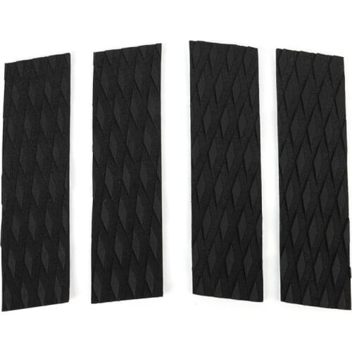 4 Pcs Surfboard Accessories Anti-slip Pad Anti-slip Pad Front Foot Pad EVA Skimboard Traction Pad Bar Grip Surf Foot Pad