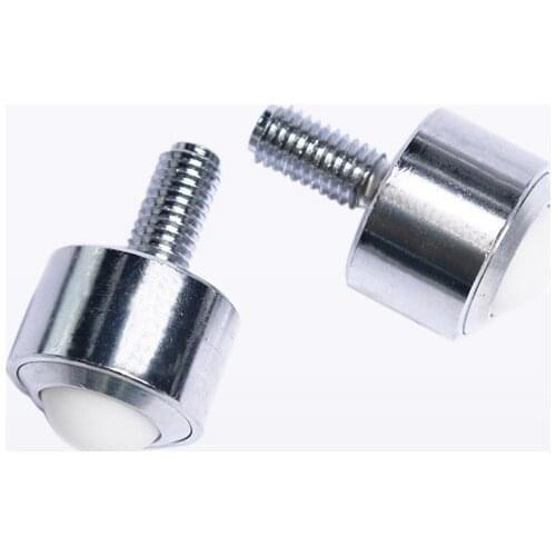 2PCS KSM-12/15/22/25FL Precision Ball Transfer Unit Machined Nylon Ball Caster Roller Transfer Unit Conveyor Ball Roller