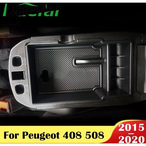 Daefar Car ABS Central Armrest Box For Jeep Renegade 2015 - 2020 Car Center Console Arm Rest Box Glove Box Accessories