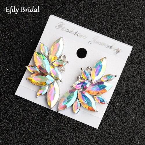 Efily Bridal Stud Earrings