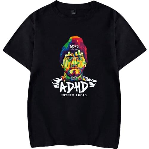 Joyner Lucas Print Spring Summer Holiday Street Men/Women Casual Kawaii GHIP HOP style Streetwear T-shirt
