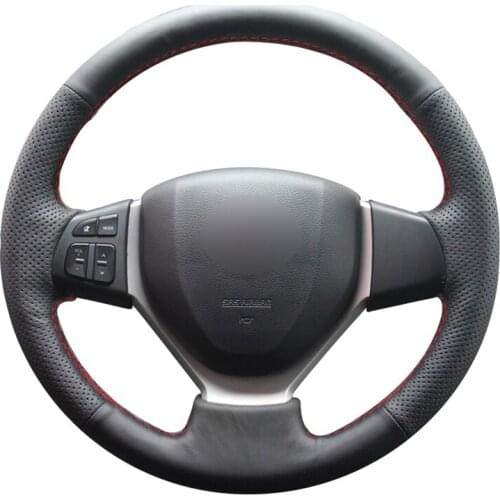 Artificial Leather Car Steering Wheel Cover for Suzuki Swift 2011-2017 Vitara 2015-2019 Celerio 2015-2019 SX4 S-CROSS 2013-2019