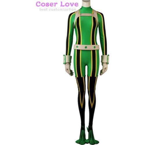 My Hero Academia Asui Tsuyu Cosplay Costume Halloween Christmas Costume