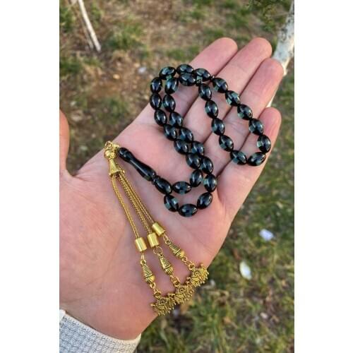 MÜNTAKIŞ Men 'S Starboard Tassels Vernier Beirut Drop Rosary Turkish handmade custom design Islamic prayer beads