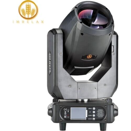 IMRELAX 400,000 LUX Monster Sharpy Beam 250W Moving Head Light Two Prism Plus Rainbow Colors Beam 250 Stage Light