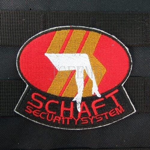 Patlabor 2 SCHAFT SECURIT SYSTEM Military Tactical Morale Embroidery patch Badges B2655