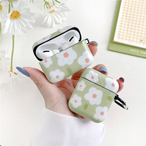 Silicone Case for Airpods Pro Case Fresh Flower Cover Earphone Case Wireless Bluetooth for Apple for Air Pods Pro 3 2 1 Fundas