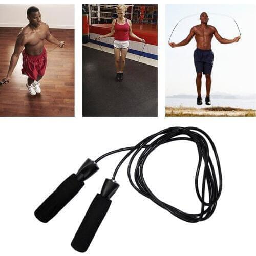 Training Jump Speed Rope Crossfit Cable Fitness Skipping Rope Boxing Bearing Adjustable Aerobic Exercise Speed Jump Rope Strap