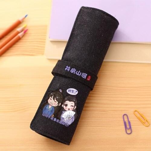 Word Of Honor Wen Kexing Zhou Zishu Q Version Character Pencil Bag Shan Heling Related Product Stationery Pencil Case Fans Gift