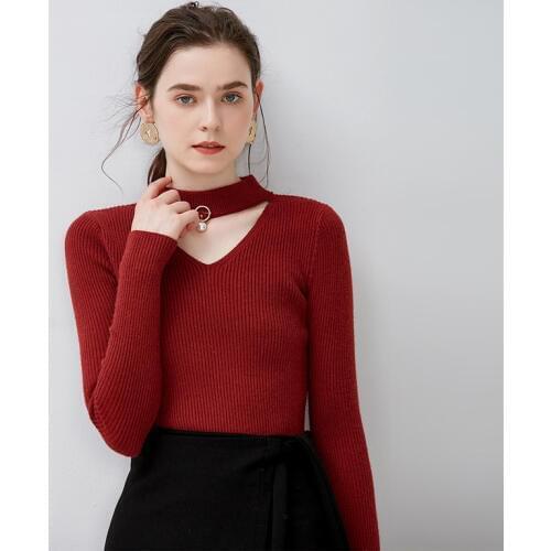 Wine sweater women knitted sweaters woman oversized long fashion 2019 spring autumn plus large size loose morality turtleneck